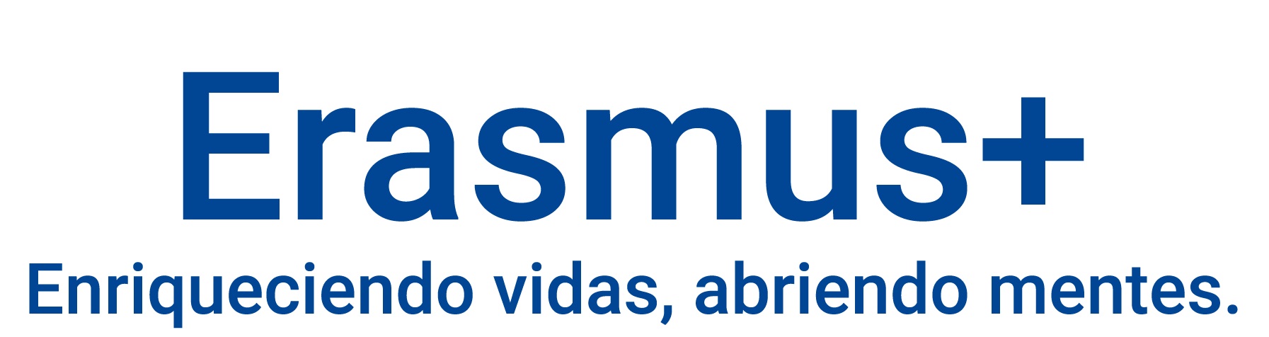 Logo Erasmus + Enriqueciendo vidas...