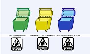 Dibujos de contenedores de reciclaje